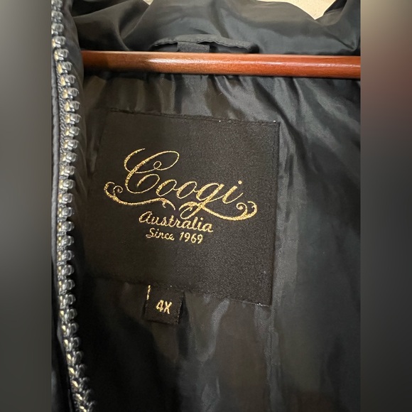 COOGI Black Puffer Full Zip Jacket - Picture 3 of 10